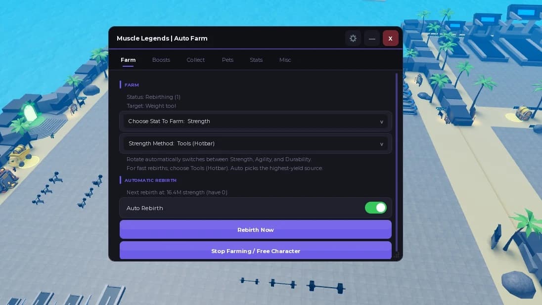Full Auto Farm auto Quest, Pets and more..