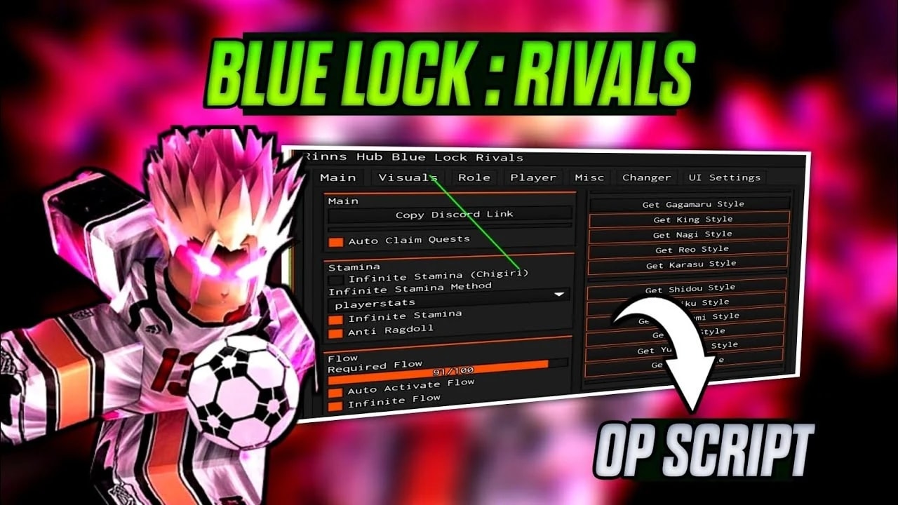 Best Blue Lock Rivals Script