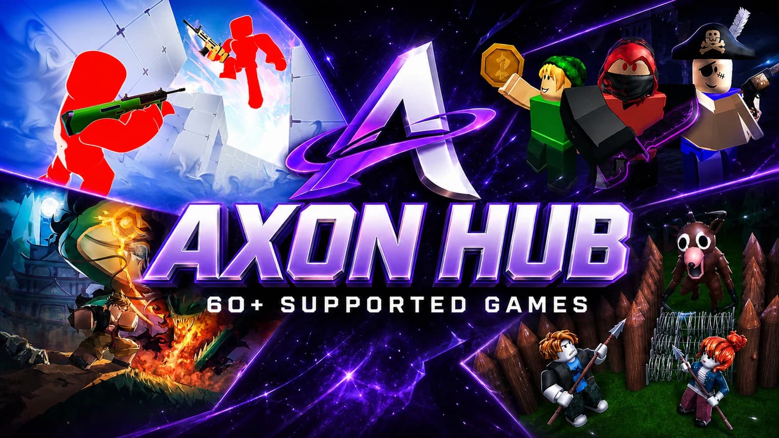 Axon Hub 60+ Games & 800+ Features