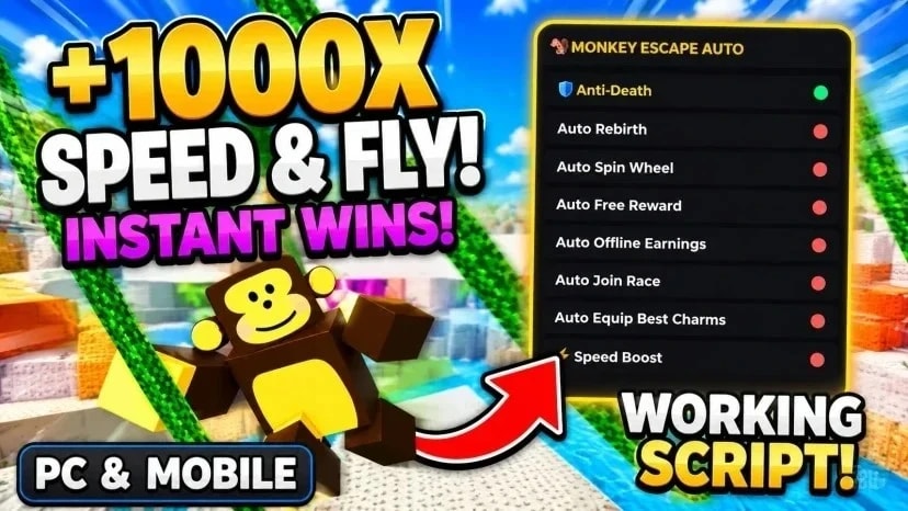 GODMODE, Auto Win Farm, Upgrades, Rebirths & More