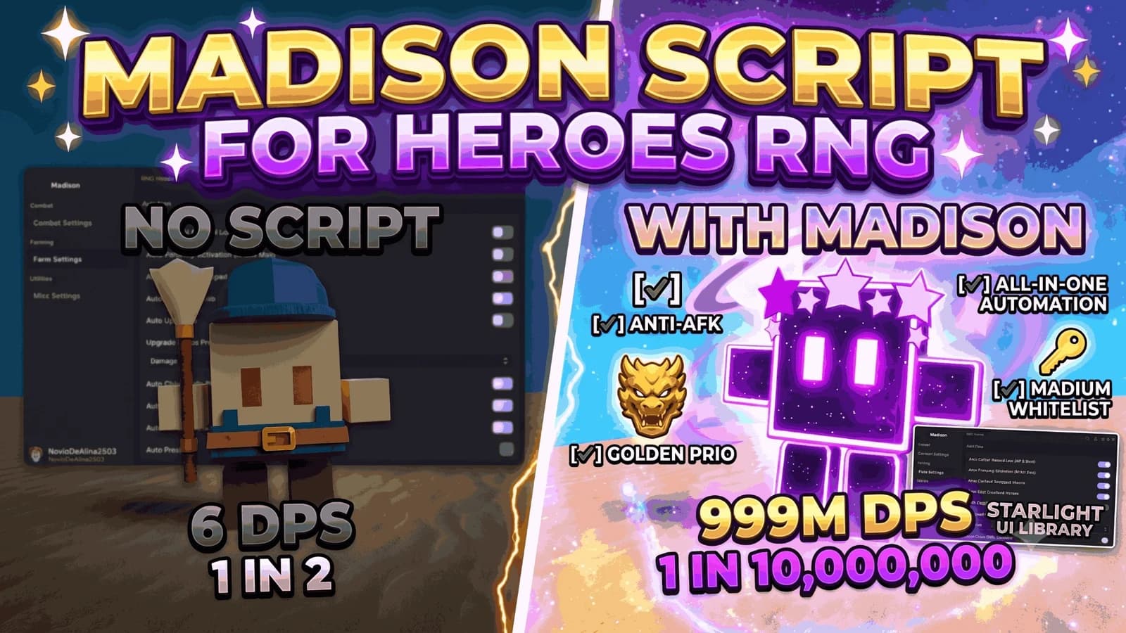 RNG Heroes — Auto Farm Script
