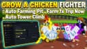 GROW A CHICKEN FIGHTER SCRIPT 🚀 AUTO FARMING PIT