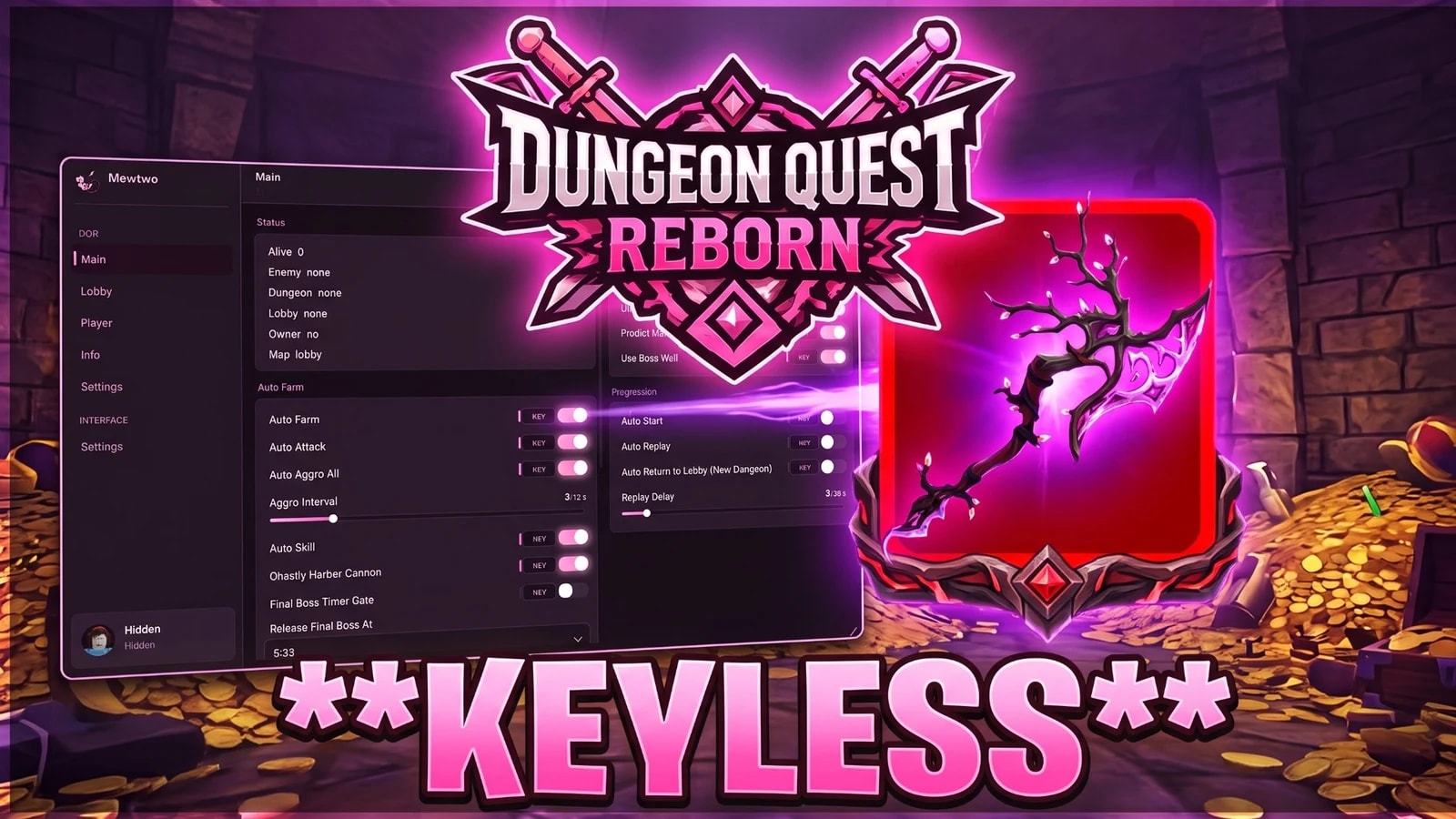 Mewtwo Free Keyless Fully Auto