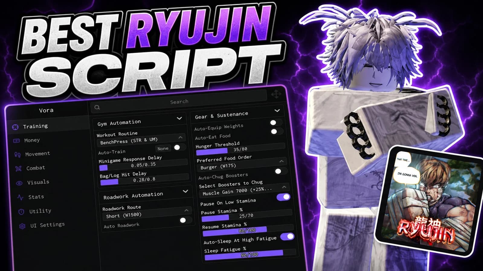Op R Script | Auto Training, Auto Money, Auto Parry & More
