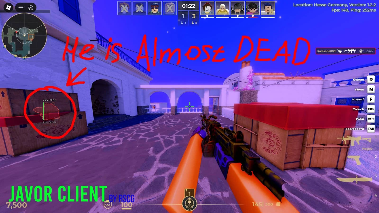 JAVOR Client | Rage Combat, ESP & Skinchanger (Keyless)