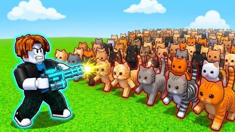 Cat Invasion AUTO FARM & AUTO KILL KEYLESS