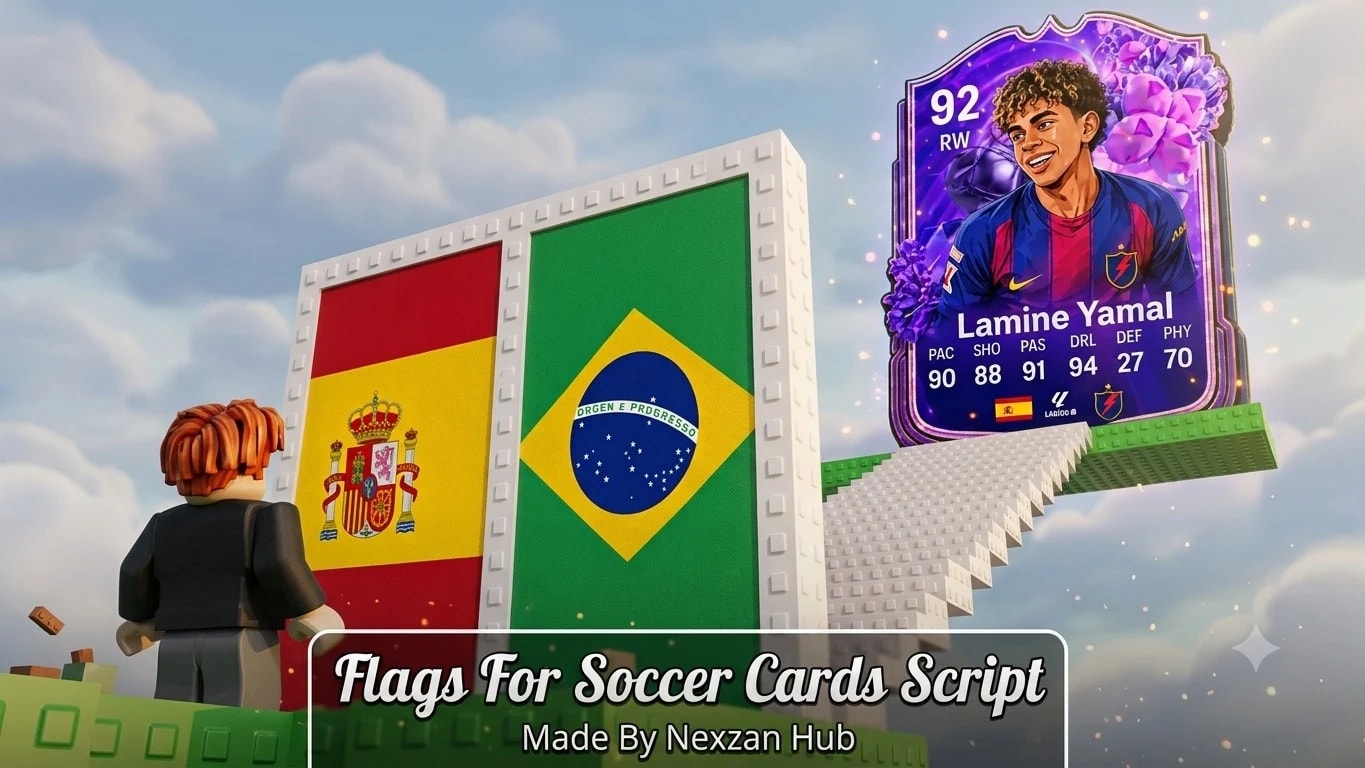 Flags For Soccer Cards Script