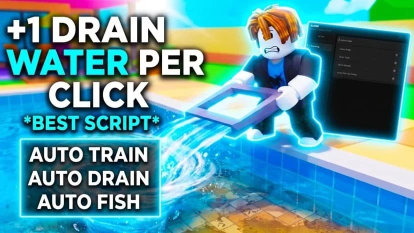 💧 Auto Drain, Auto Fish & Auto Sell