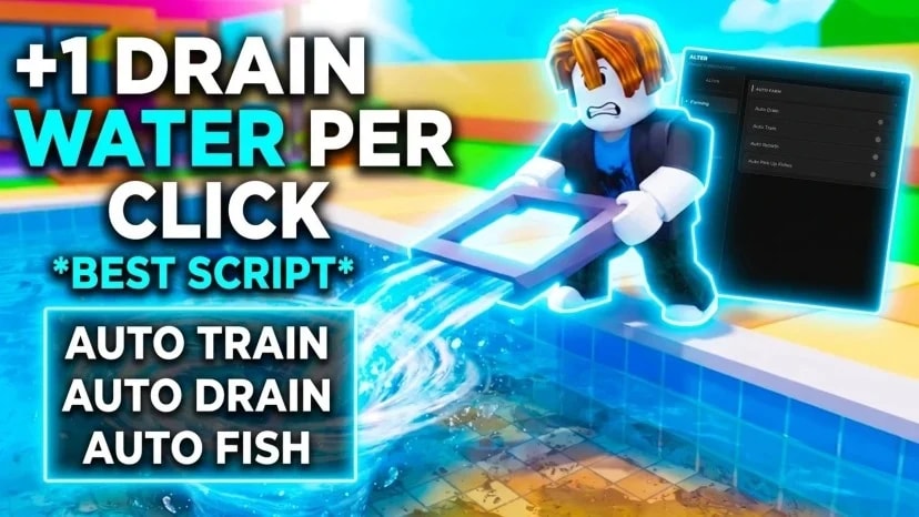 💧 Auto Drain, Auto Fish & Auto Sell