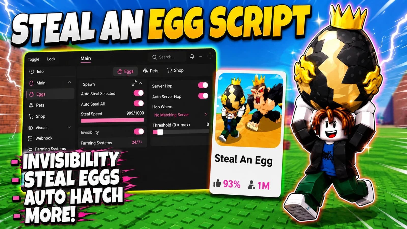Best Steal An Egg Script
