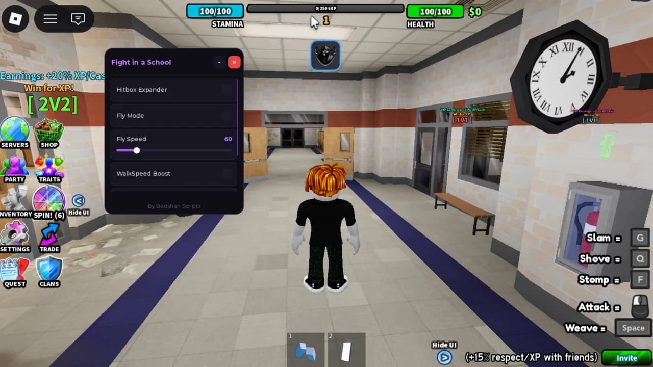Fight in a School Script | Auto Win, Auto Farm