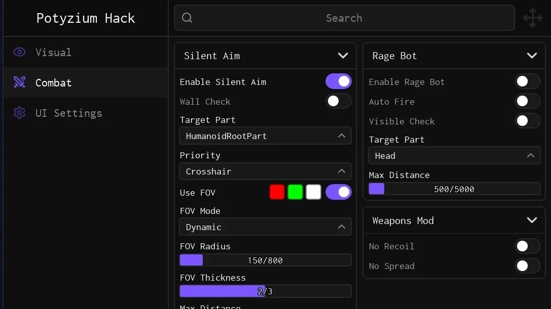 Potyzium Hack