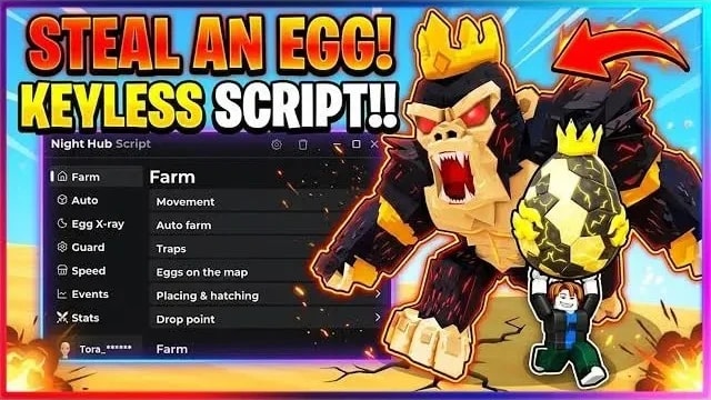 best steal an egg script
