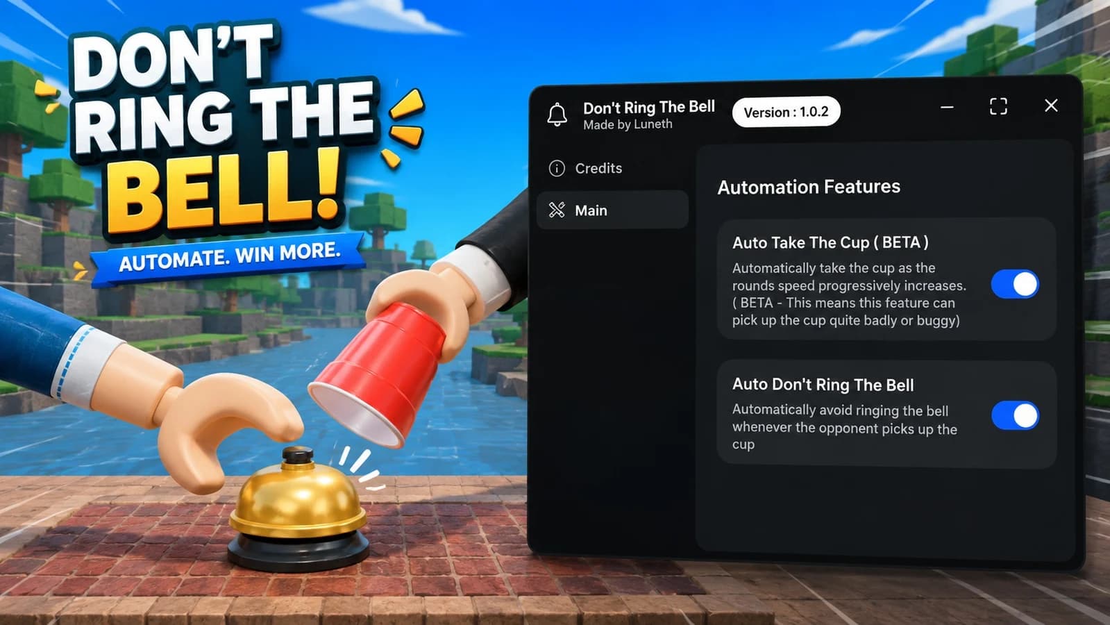 Auto Dont Ring The Bell Auto Take The Cup ll LunethHub