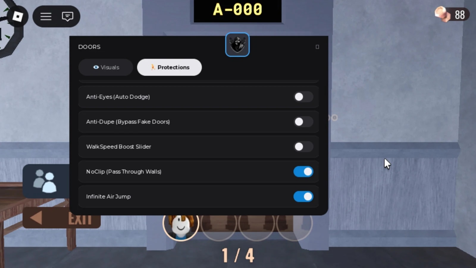 Doors ESP, Infinite Jump, Walk Speed, Auto Unlock Doors