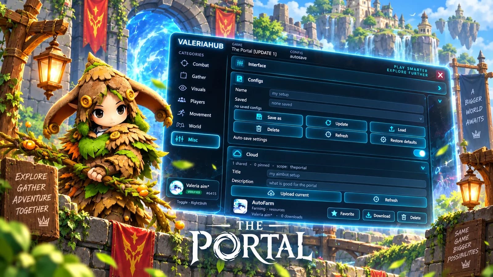 Killaura Autoloot Mob esp