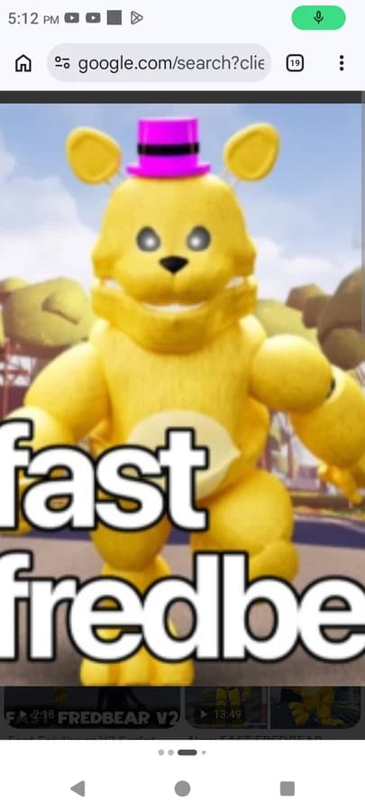 Fast Fred Bear