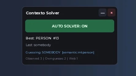 Machine learning word guess