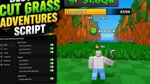 Auto Farm, World Teleport, Auto Sell & More