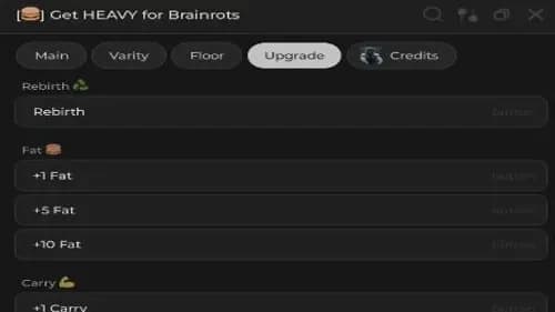 Get Heavy for Brainrots scripts – NO KEY