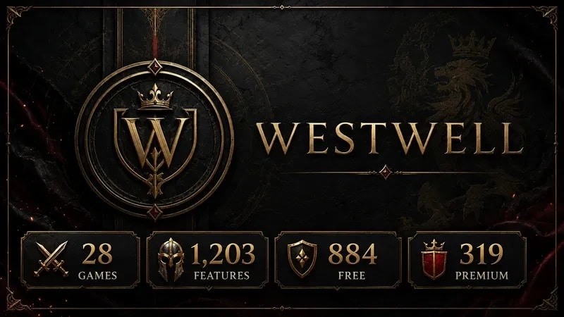 28 Games • 1,203 Features • 884 Free • 319 Premium
