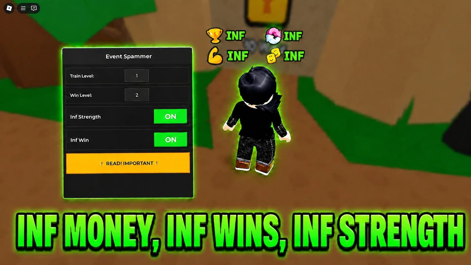 inf money inf strength inf win