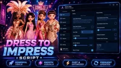 Auto Farm, Troll, Speed, Anti AFK, Fling + 25 Features