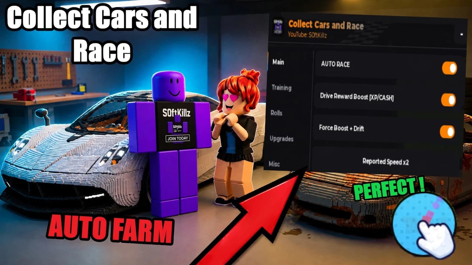 AUTO RACE, AUTO UPGRADES, AUTO TRAIN & more