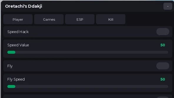 ORETACHI'S DDAJKI MENU!