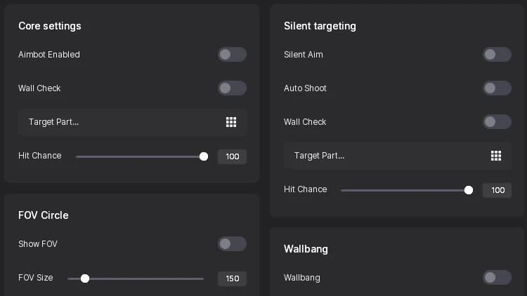 script for Rivals with Silent Aim, Particle Emitter, and Sky