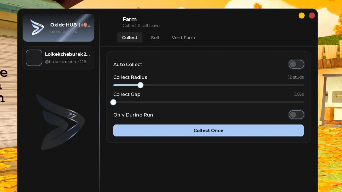 New cool script for Clean all the leaves on Auto Collect, On