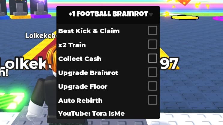 Cool script for +1 Football for Brainrots on Best Kick - Cla