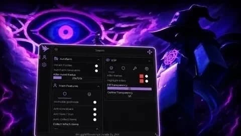 Godmode Autofarm Kill All Invincible Inf Stamina ESP + more