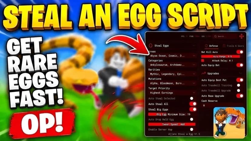 Auto Farm Auto Progression Auto Hatch Webhooks +30 Features