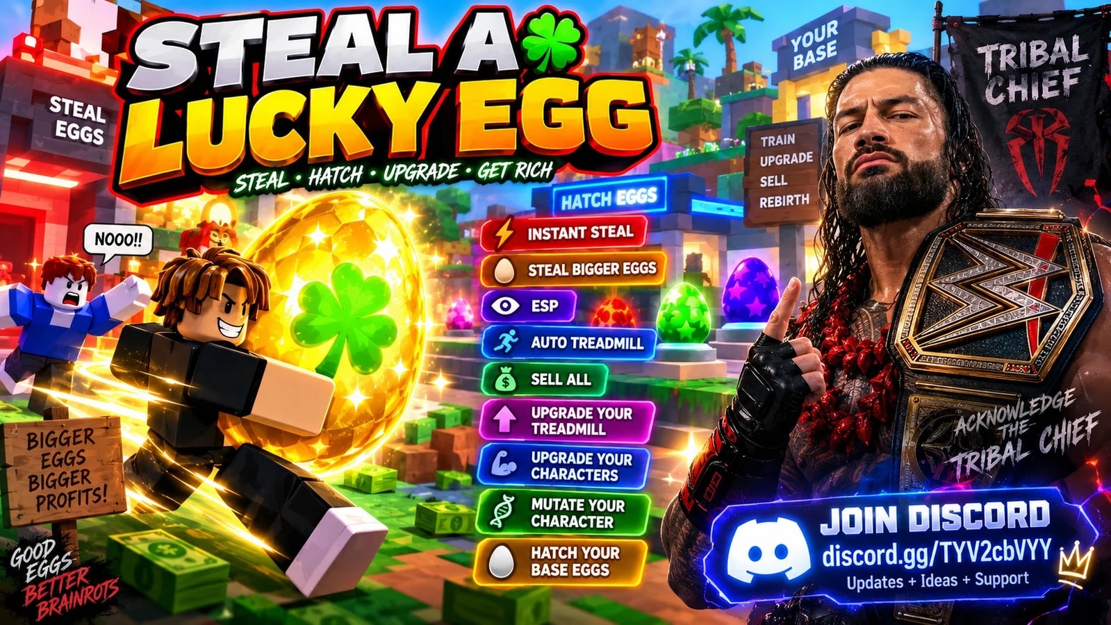 OTC Script | Steal a Lucky Egg