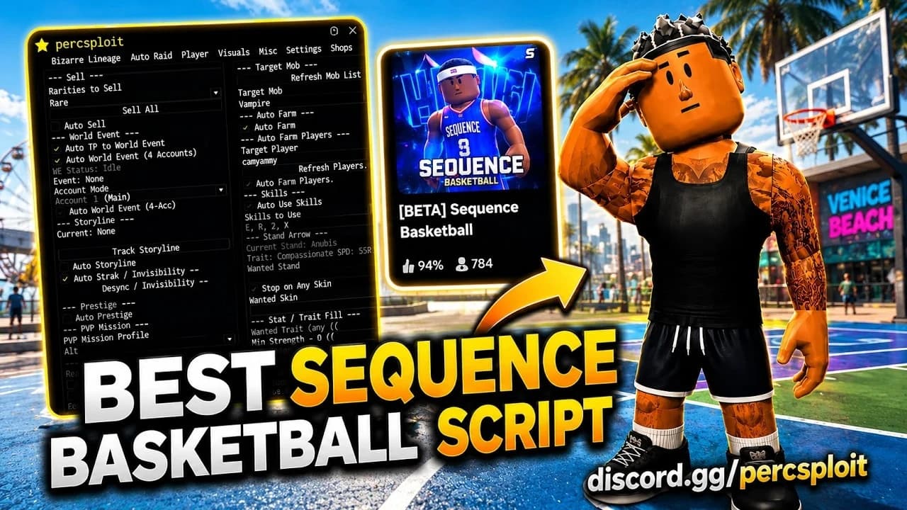 Best Sequence Basketball Menu with 80+ features!