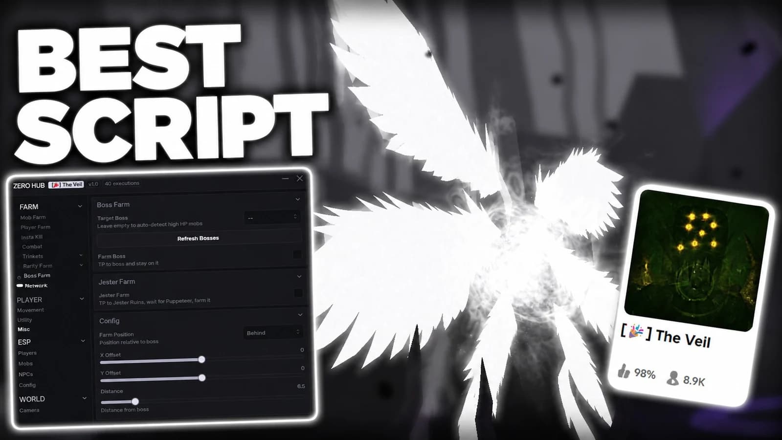 CELL OF LIFE FARM | BEST SCRIPT FOR INF LOOT AND ITEMS
