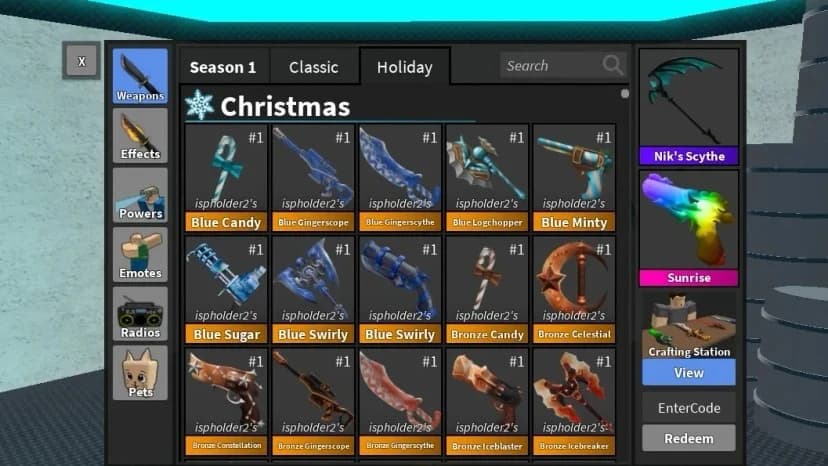 Unlock All MM2 Pets & Spawner + Autofarm and Rayz Hub