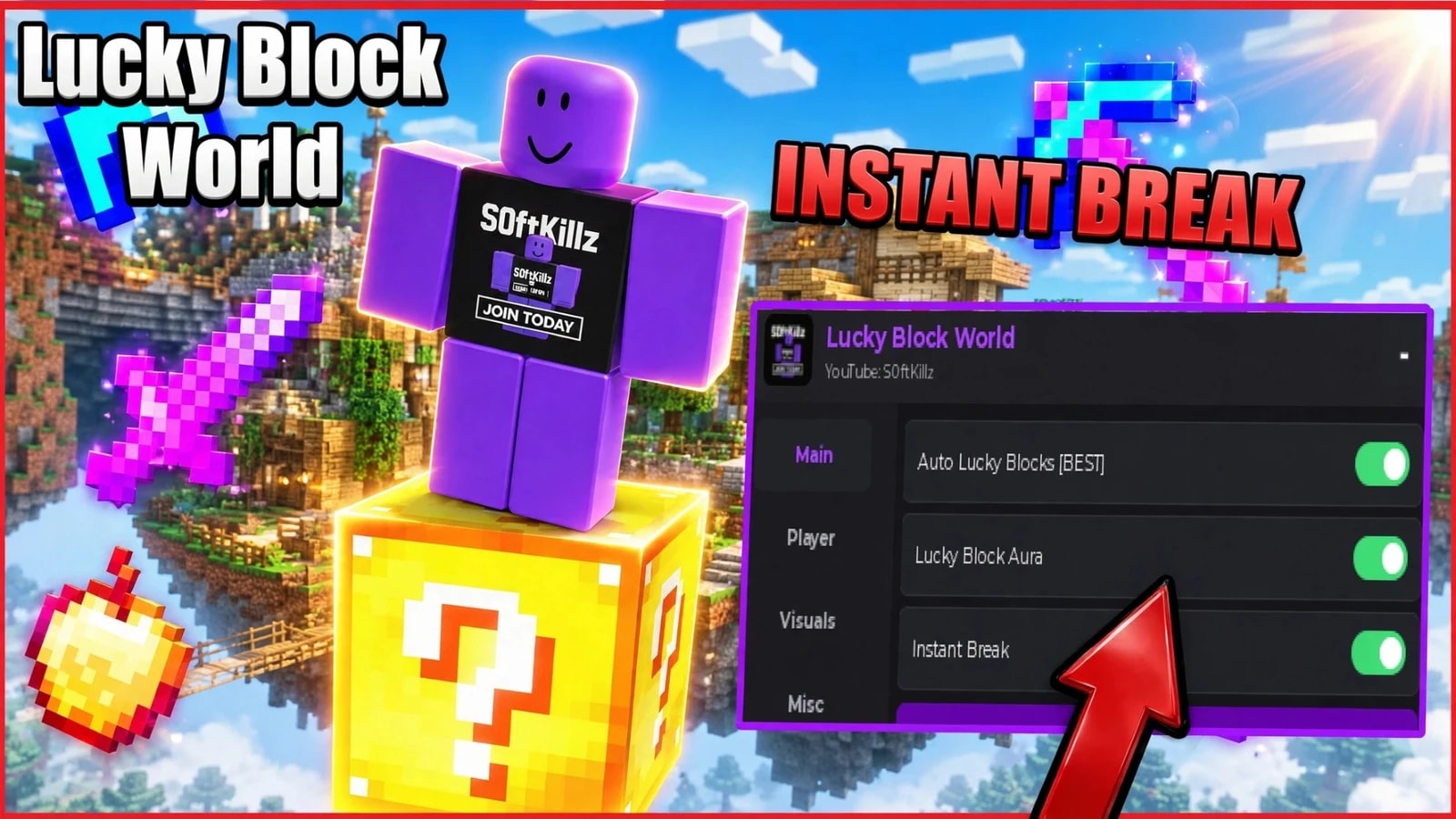 INF DURABILITY, NO FALL, FLY, INSTANT BREAK, ESP & more