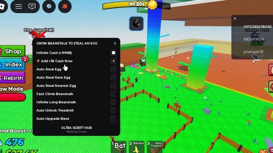 auto steal egg , auto steal rare egg , auto steal nearest