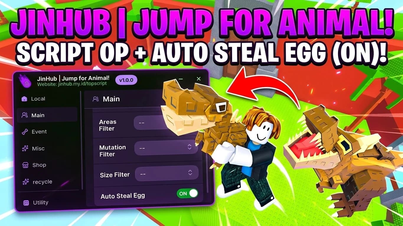 New OP Script Jump for Animals! Full Feature