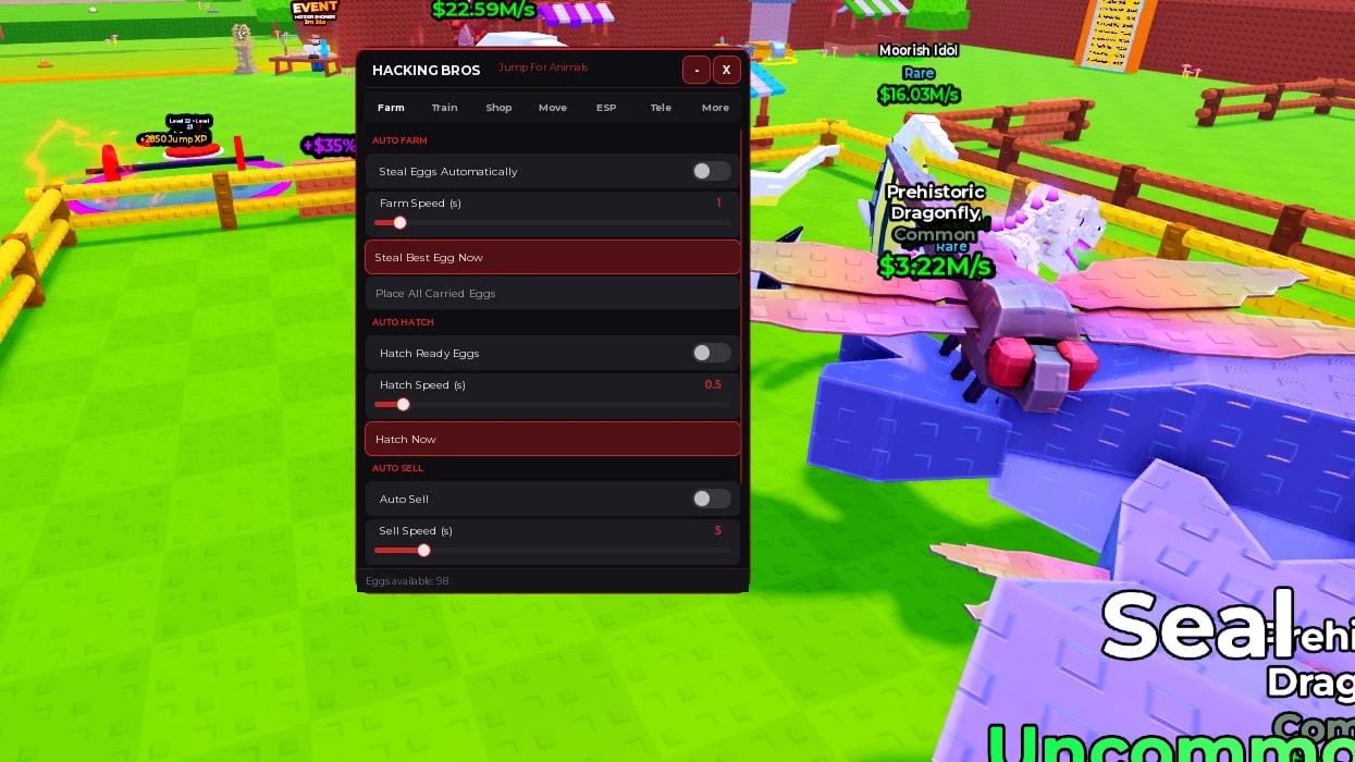 NO KEY OP DUPE AUTO STEAL AUTO SELL AUTO TRAIN