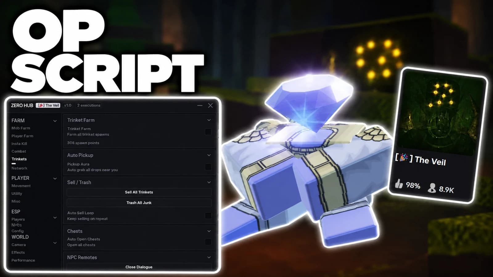 * NO KEY * THE BEST VEIL SCRIPT OUT YET | DUPE, ITEM FARM