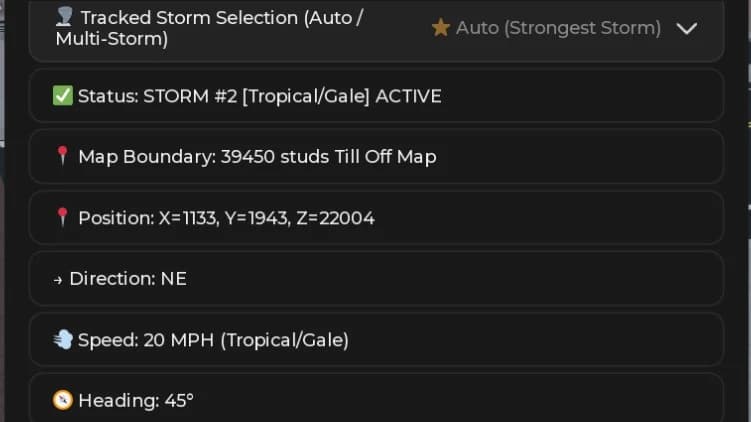AbirVoid Storm Tracker, Vehicle Repair, Teleports, Equipment