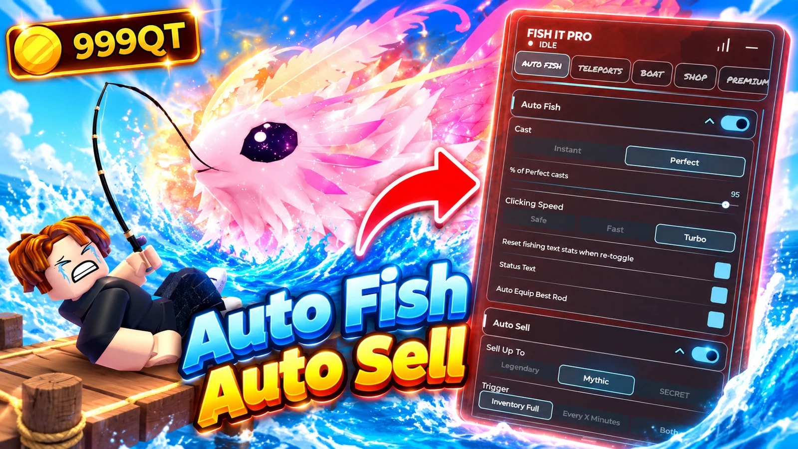 Auto Fish | Auto Sell | Auto Favorite | Webhooks and more ++