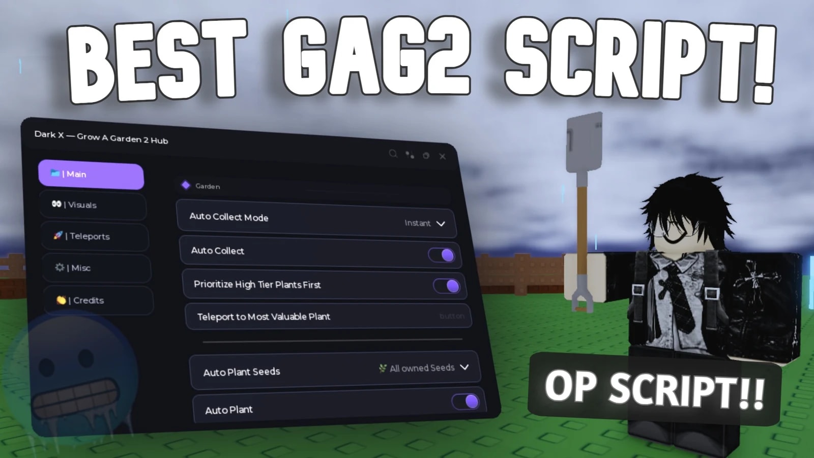 BEST GAG2 FARM SCRIPT | AutoPlant, Auto Tame & more...