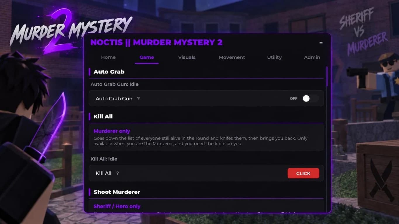 Project Noctis V7: Ultimate Murder Hub