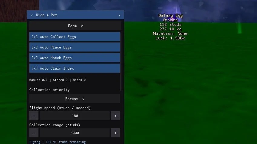 keyless | Auto Collect Eggs, Auto Feed Pets, Auto Sell Pets