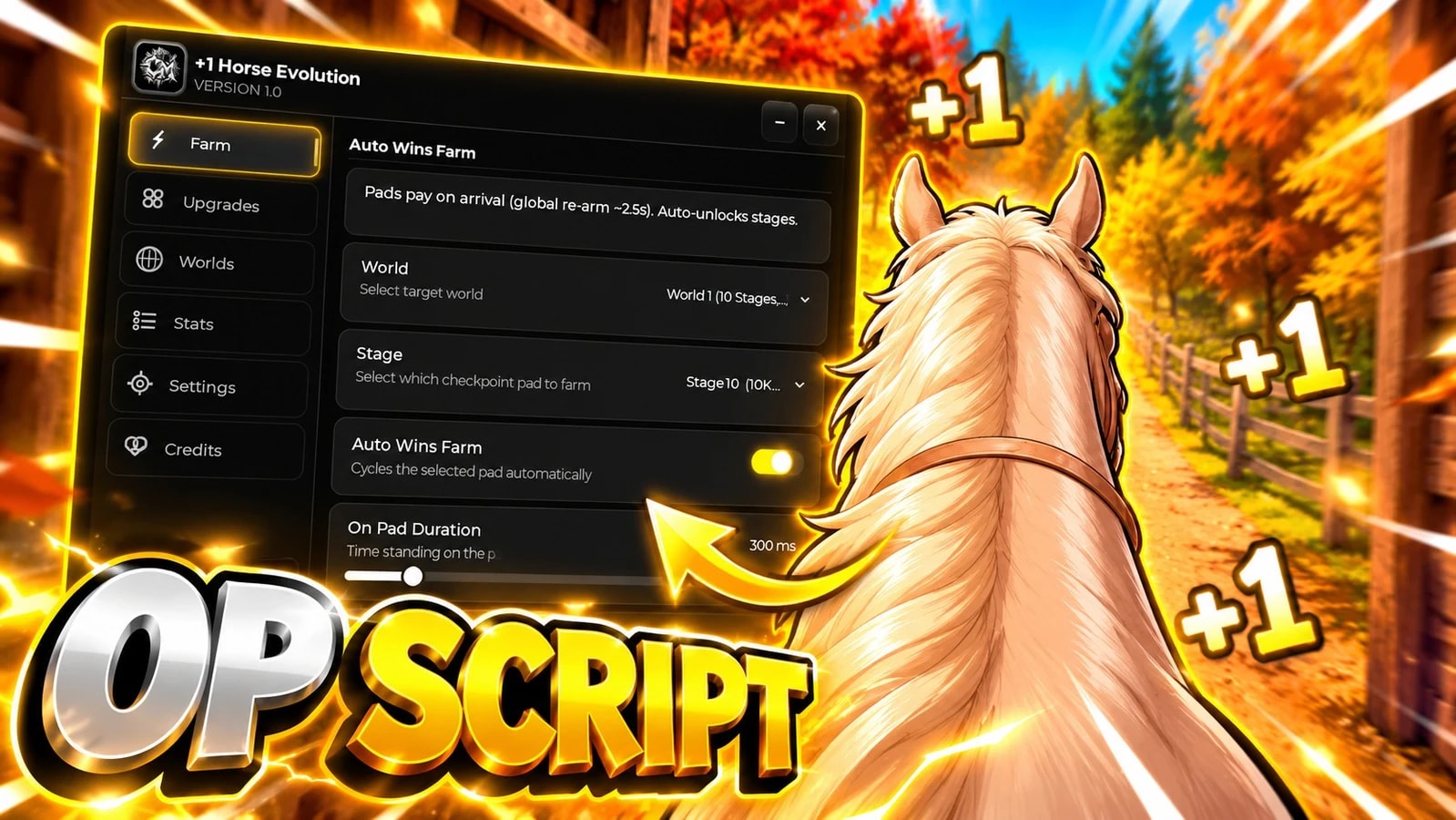 AUTO WINS + AUTO UPGRADE + AUTO BUY TRAIL + MORE