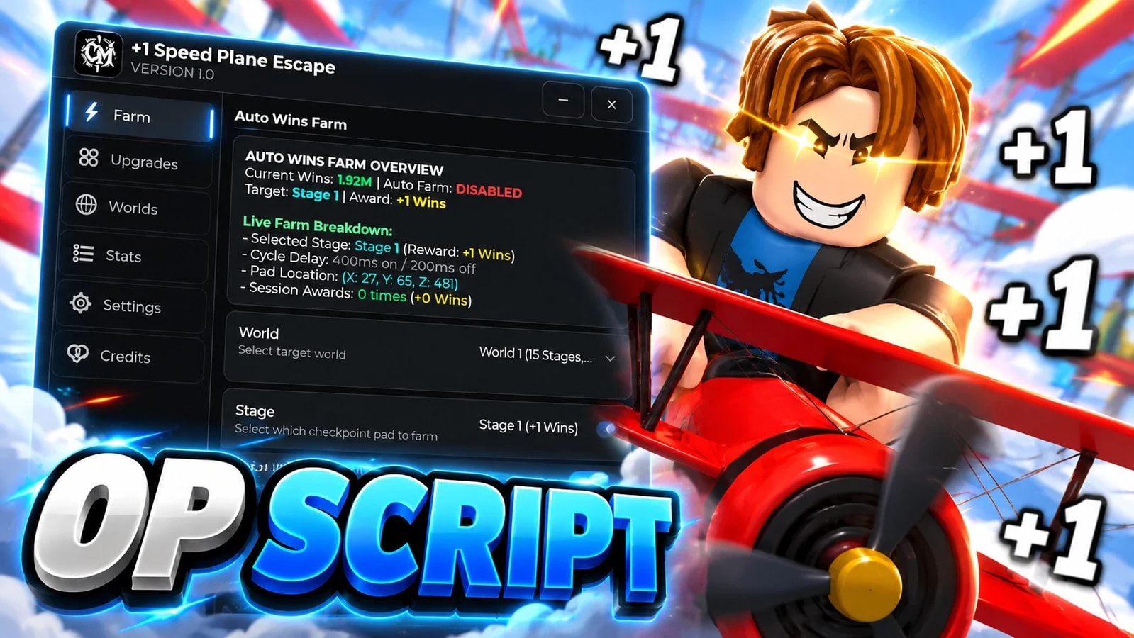 AUTO WINS BEST STAGES + AUTO BUY TRAILS + AUTOUPGRADES+ MORE